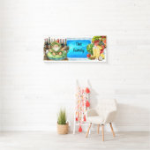 Weihnachten im Juli Pool Party Banner (Insitu)