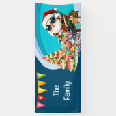 Weihnachten im Juli Pool Party Banner (Vertikal)