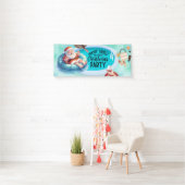 Weihnachten im Juli Pool Party Banner (Insitu)