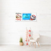 Weihnachten im Juli Pool Party Banner (Insitu)