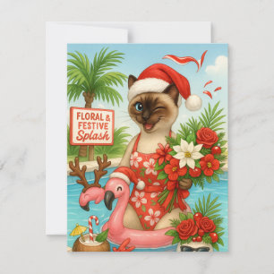 Weihnachten im Juli Pool-Party für Cat Lovers