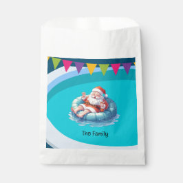 Weihnachten im Juli Pool Party Geschenktütchen