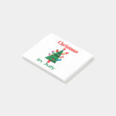 Weihnachten im Juli Post-it Klebezettel (angewinkelt)
