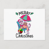 Weihnachten im Juli Postkarte (Vorderseite)