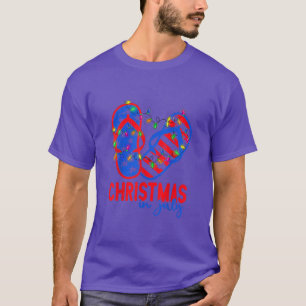 Weihnachten im Juli Sandal 4. Juli amerikanisch T-Shirt
