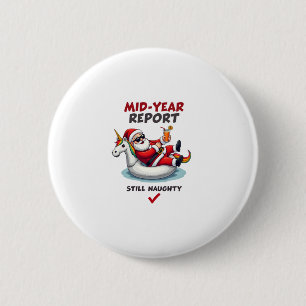 Weihnachten im Juli Santa auf Einhorn Pool Float S Button