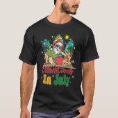 Weihnachten im Juli Santa Sommerferien Strand T-Shirt (Vorderseite)