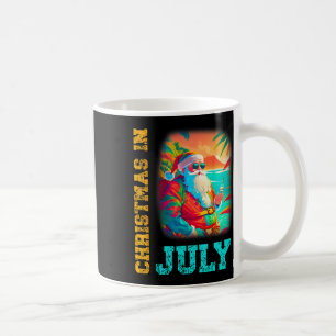 Weihnachten im Juli Santa Strand Sommer Sommer Kaffeetasse