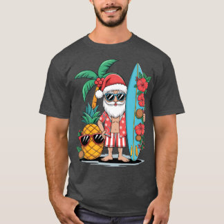 Weihnachten im Juli Santa Strand Sommer T-Shirt