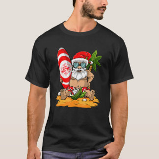 Weihnachten im Juli Santa Summer Beach Urlaub 8 T-Shirt