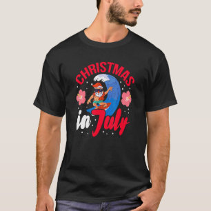 Weihnachten im Juli Santa Surfsee Sonne Sommer Bea T-Shirt