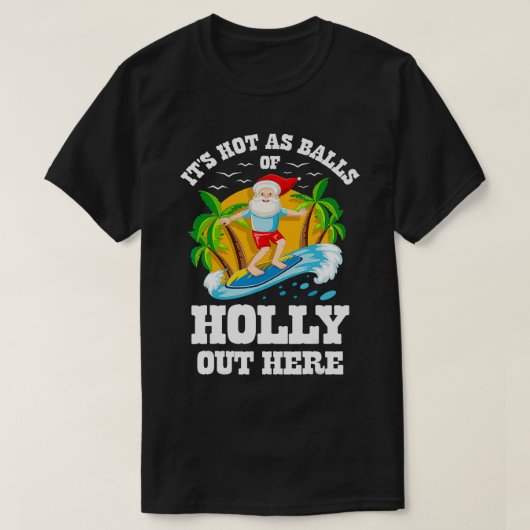 Weihnachten im Juli sein heißes Vergnügen hier Bea T-Shirt (Design vorne)