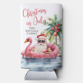 Weihnachten im Juli Selters Dosenkühler (Rückseite)