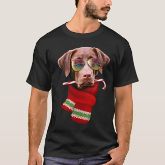 Weihnachten im Juli-Shirt Labrador Sonnenbrille Hu T-Shirt