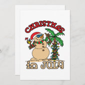 Weihnachten im Juli Snowman Sand Beach (Vorne/Hinten)