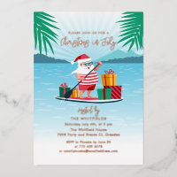 Weihnachten im Juli Sommer GRILLEN Beach Party Ros