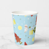 Weihnachten im Juli Sommer GRILLEN Party Paper Cup Pappbecher (Rechts)