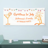 Weihnachten im Juli Sommer Party  Banner (Messe)