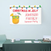 Weihnachten im Juli Sommer Party Banner (Messeveranstaltung)