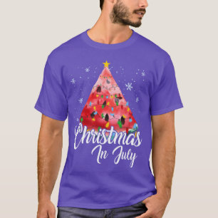 Weihnachten im Juli Sommerdesign Melon Weihnachtsg T-Shirt