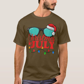 Weihnachten im Juli Sonnenbrillen Beach Sommerurla T-Shirt