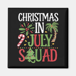 Weihnachten im Juli Squad Family T-Shirt Beach Url Magnet