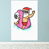 Weihnachten im Juli Squad Funny Merry Xmas Männer  Leinwanddruck (Insitu (Holzboden))