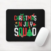 Weihnachten im Juli Squad Funny Summer Beach Vacat Mousepad (Mit Mouse)