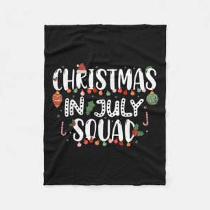 Weihnachten im Juli Squad Funny Summer Xmas Men Wo Fleecedecke