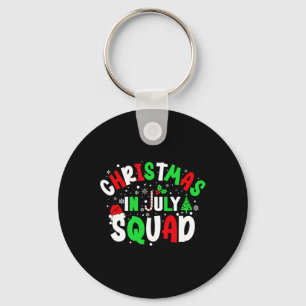 Weihnachten im Juli Squad Lustiges Weihnachten Som Schlüsselanhänger