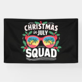 Weihnachten im Juli Squad Sonnenbrille Summer Beac Banner (Horizontal)