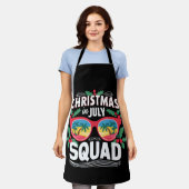 Weihnachten im Juli Squad Sonnenbrille Summer Beac Schürze (Getragen)