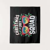 Weihnachten im Juli Squad Sonnenbrille Summer Beac Wandteppich (Vorderseite)