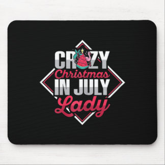 Weihnachten im Juli Strandzitat für ein Weihnachte Mousepad