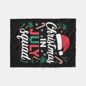 Weihnachten im Juli Summer Beach Hawaii Weihnachts Fleecedecke (Vorderseite (Horizontal))