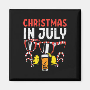 Weihnachten im Juli Sungles Trinken Sommer Xmas Mä Magnet