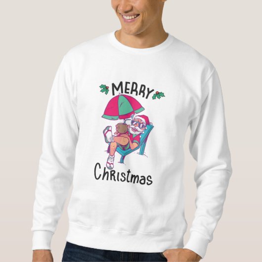 Weihnachten im Juli Sweatshirt (Vorderseite)
