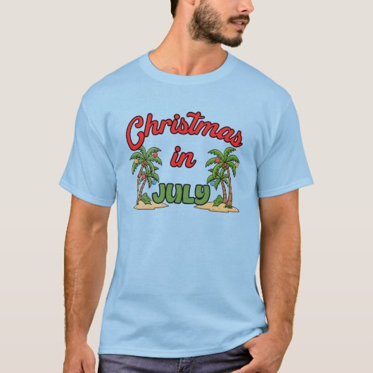 Weihnachten im Juli T-Shirt (Vorderseite)