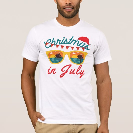 Weihnachten im Juli T-Shirt (Vorderseite)