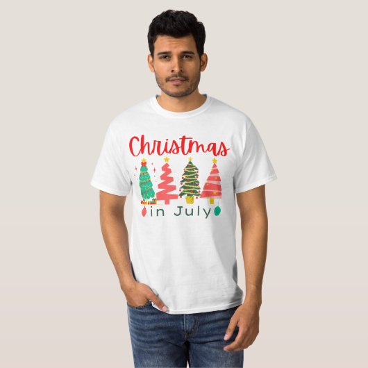 Weihnachten im Juli T-Shirt (Vorne ganz)