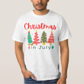 Weihnachten im Juli T-Shirt (Vorderseite)