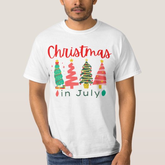 Weihnachten im Juli T-Shirt (Vorderseite)