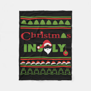 Weihnachten im Juli T-Shirt. Weihnachten im Juli h Fleecedecke