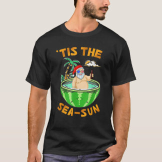 Weihnachten im Juli-Tropenstrand-Urlaubsparty Chri T-Shirt