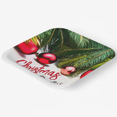 Weihnachten im Juli Tropical Palm Trees Sommer Par Pappteller (Gewinkelt)