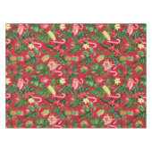 Weihnachten im Juli tropisches Muster Tischdecke (Vorderseite (Horizontal))