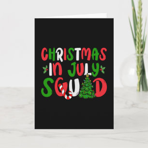 Weihnachten im Juli-Trupp Sommer-Weihnachtsbaum Fa Karte