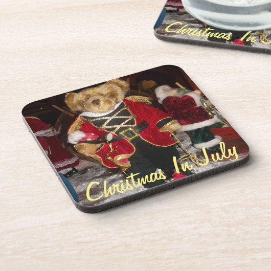 Weihnachten im Juli Untersetzer (Linke Seite)