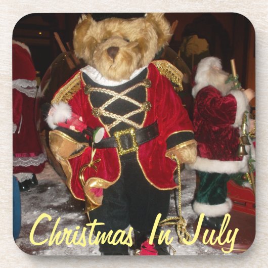 Weihnachten im Juli Untersetzer (Vorderseite)