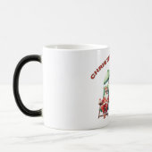 Weihnachten im Juli Urlaub am Funny Beach Santa Verwandlungstasse (Links)